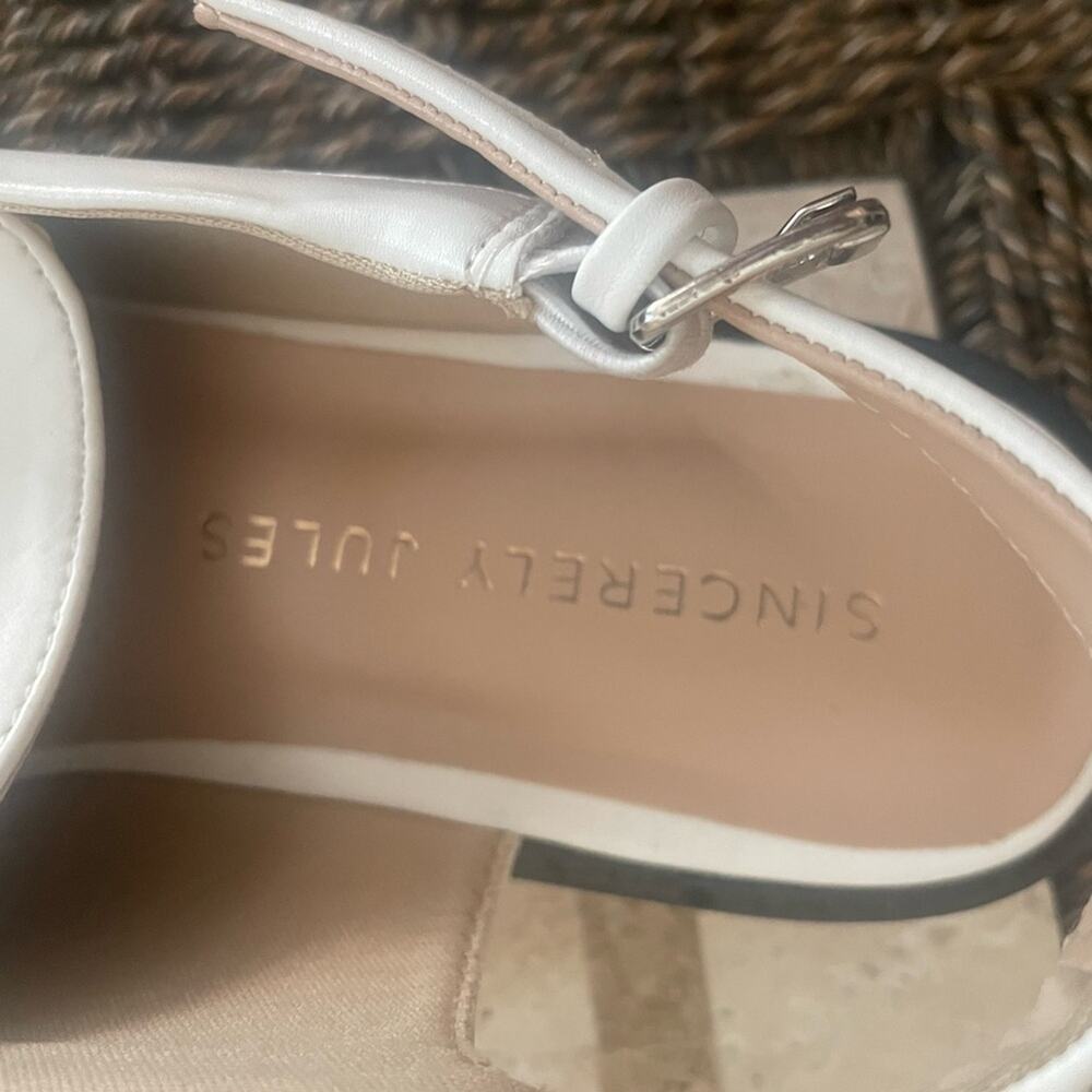 Sincerely Jules "Romance" sling back mules - Picture 4 of 8